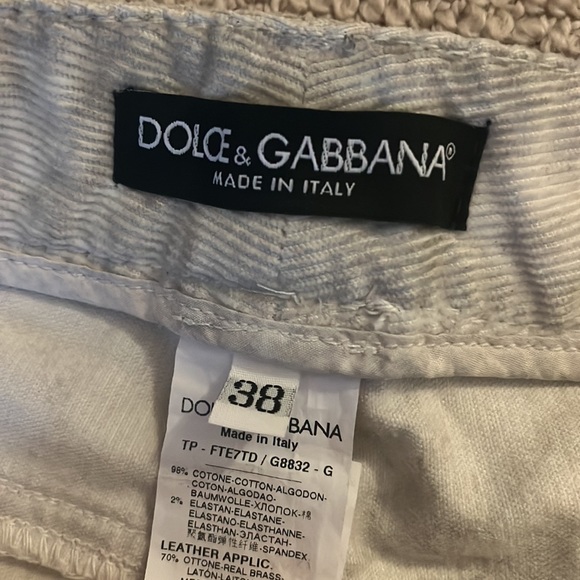 Dolce & Gabbana corduroy pants. - Picture 4 of 5